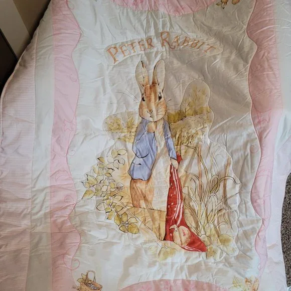 Peter rabbit crib bedding set sale